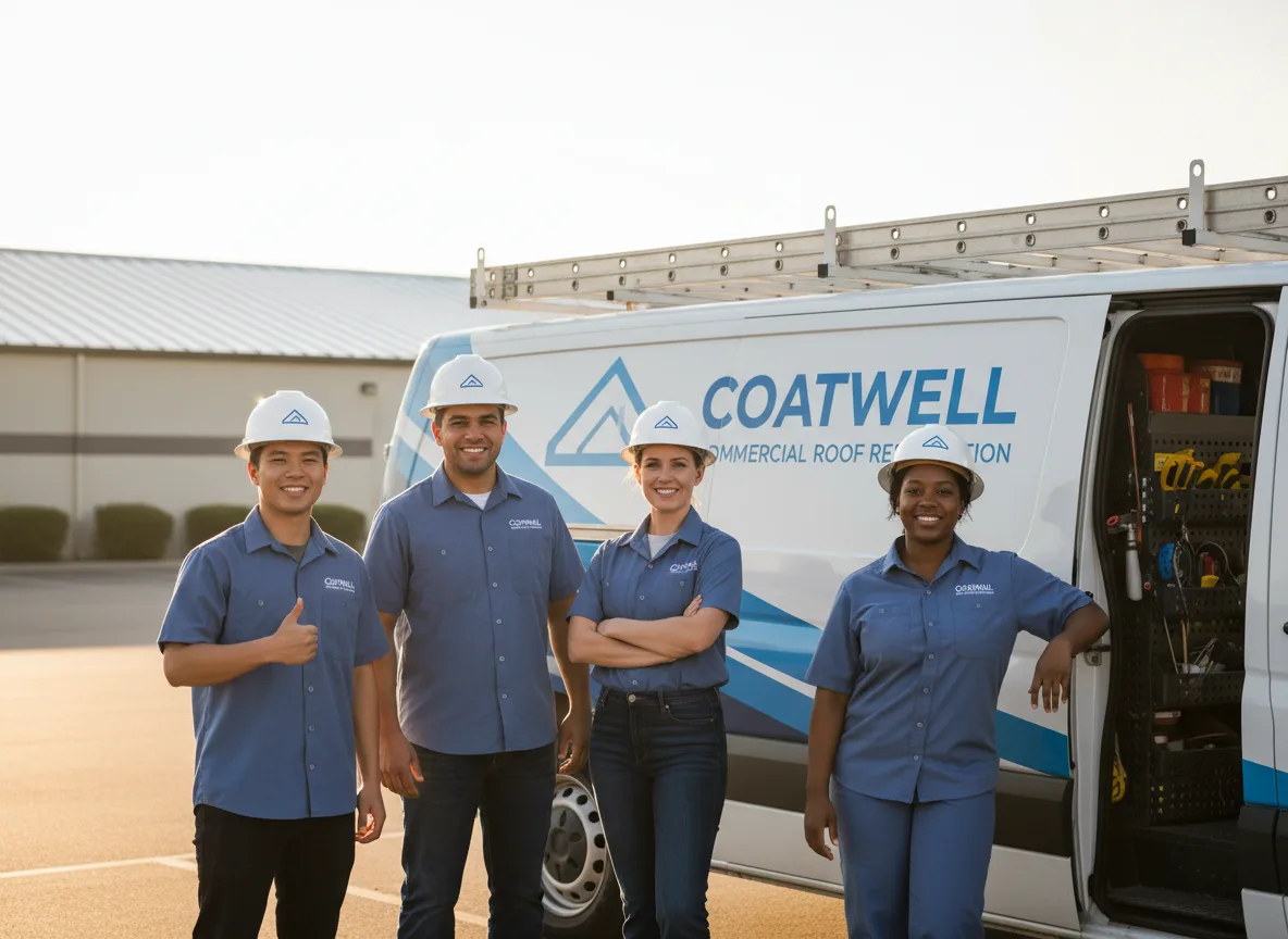 Commercial roof coating company in Attleboro Falls, MA